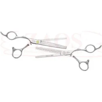 Kadeřnické nůžky Olivia Garden SILKCUT PRO EDITION efilační nůžky - Pro leváky