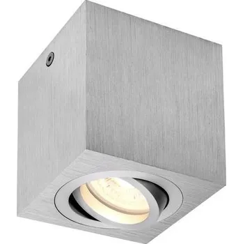 Svítidlo SLV - BIG WHITE TRILEDO Single, stropní nástavbové svítidlo, QPAR51, kartáčovaný hliník, max. 10W - BIG WHITE (SLV) LA 1002004