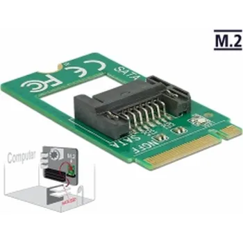 Kabel do PC DeLOCK Adapter M.2 Key B -> SATA Pin 7, Serial ATA-Controller