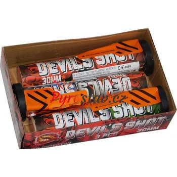 Zábavní pyrotechnika Srpyro.cz s.r.o. Single shots DEVILS SHOT