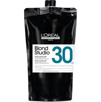 Příslušenství k barvení vlasů Loreal Platinum Studio blond peroxid 1L - 9%