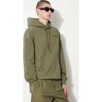 Pánská mikina Bavlněná mikina Maharishi Dragon Bamboo Hooded Sweat 5075.OLIVE zelená 91X, vel. XL
