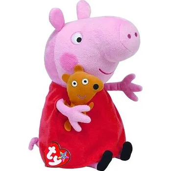plyšák Beanie Babies Lic PEPPA PIG - Peppa 15 cm