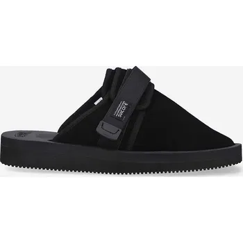 Dámské pantofle Semišové pantofle Suicoke ZAVO-VS ZAVO.VS černá 99X, EUR 41