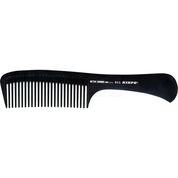 hřeben Kiepe Active Carbon 511 karbonový antistatický hřeben na vlasy