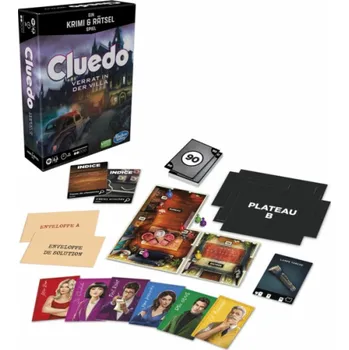 Desková hra Hasbro Cluedo Betrayal ve hře Mansion Board Game