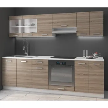 Kuchyňská linka Stolarz-Lempert Kuchyňská linka Dave - Sestava 1 - vč. prac. desek