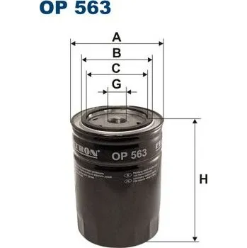 Autodíl Olejový filtr FILTRON OP 563