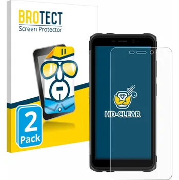 2x BROTECT Displayschutz-Folie pro Ulefone Armor X10 (2x čirá ochranná fólie BROTECT pro Ulefone Armor X10)
