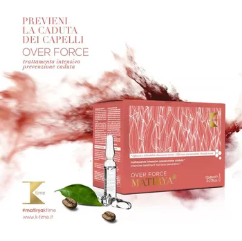 Vlasová regenerace K-Time Matirya Over Force ampule proti padání vlasů 12x8ml