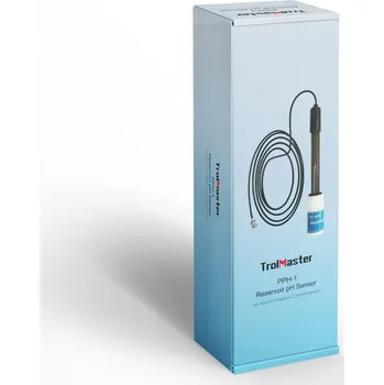 Trolmaster pH Sensor do nádrže (PPH-1) (pH sondy TrolMaster poskytují přesné a spolehlivé monitorování pH vody monitorované přístrojem Aqua-x. Sonda PPH-1 se připojuje k přístroji Aqua-x prostřednictvím AMP-2.)