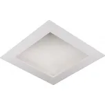 KOHLLIGHTING VÝPRODEJ - Zápustné svítidlo TINA bílé / šedé LED 8W 3000K 109X109mm hranaté - KOHL-Lighting KHL K50415.GY.3K
