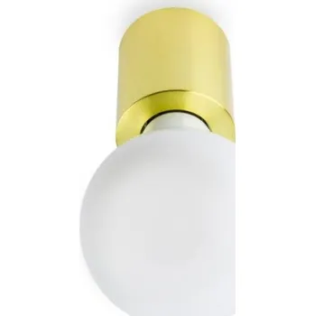 Svítidlo FARO TEN 70 nástěnná lampa, zlatá - FARO FARO 62153