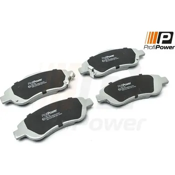 Brzdová destička Sada brzdových destiček, kotoučová brzda ProfiPower 1B1182