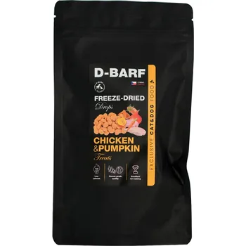 Pamlsek pro psa D-Barf Lyo Drops kuřecí pamlsek pro psy 20 g