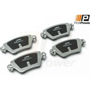 Brzdová destička Sada brzdových destiček, kotoučová brzda ProfiPower 1B2035