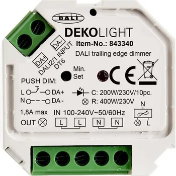 Příslušenství pro svítidlo LIGHT IMPRESSIONS Deko-Light stmívač vysokonapěťový, DALI - DALI, Triac-stmívač, 100-240V, 400W, IP20 - LIGHT IMPRESSIONS IMPR 843340