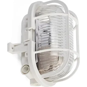 Venkovní osvětlení LIGHT IMPRESSIONS Deko-Light nástěnné a stropní svítidlo Syrma Oval bílá 220-240V AC/50-60Hz E27 1x max. 42,00 W 170 bílá - LIGHT IMPRESSIONS IMPR 401011