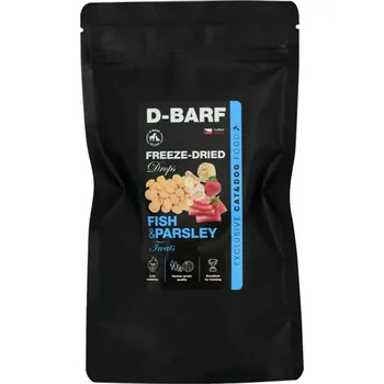 Pamlsek pro psa D-Barf Lyo Drops ryba pamlsek pro psy 20 g
