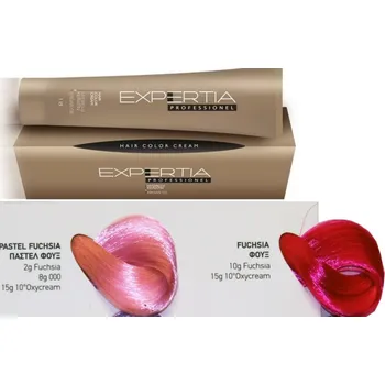 Barva na vlasy Expertia barva 100ml fashion color - Růžová