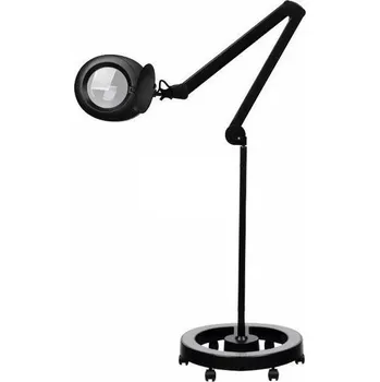 Stojací lampa Kosmetická LED lampa 6025 + stojan černá