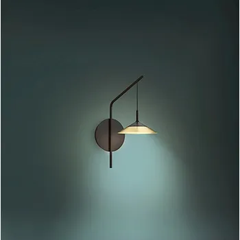 Nástěnné svítidlo TEAMITALIA Nástěnné svítidlo Lambda TRIAC DIM zlaté 2700K 6,5W prismatic - Team Italia TI 2071ATFONE19A