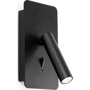 Nástěnné svítidlo FARO SUAU LED nástěnná lampa, černá, USB - FARO FARO 62116