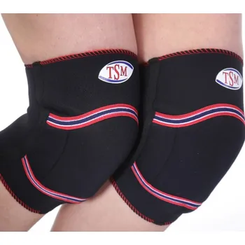 Bandáž na koleno TSM KNIEPOLSTER AKTIV KEVLAR® (PAAR) 2553k2-schwarz Velikost S