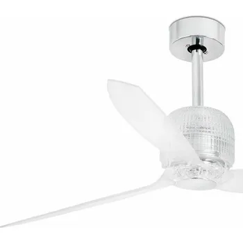Dekorativní svítidlo FARO DECO FAN M, chrom, stropní LED ventilátor s DC motorem - FARO FARO 33394D