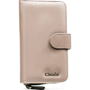 Peněženka Velká pohodlná dámská peněženka z ekologické kůže - 4U Cavaldi Barva: Béžová