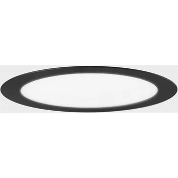 Bodové svítidlo KOHLLIGHTING DISC zapuštěné svítidlo s rámečkem černá 20 W 4000K PUSH - KOHL-Lighting KHL K51702.03.RF.BK-BK.OP.ST.8.40.PU