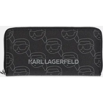 Peněženka Peněženka Karl Lagerfeld IKON A1W32044 černá 99X, vel. ONE SIZE