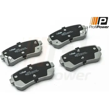 Brzdová destička Sada brzdových destiček, kotoučová brzda ProfiPower 1B2005