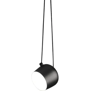 FLOS Závěsné svítidlo AIM LED černé 2700K 16W 1250lm CRI90 DIM 211mm bez rozety - FLOS Decorative FLOS DEC F0090030
