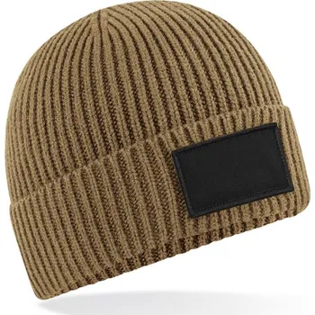 Čepice Čepice Patch "Fashion" B 442R biscuit-black onesize