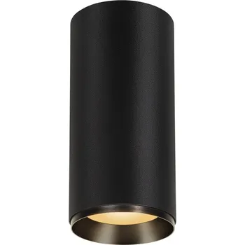 SLV - BIG WHITE NUMINOS® XL PHASE přisazené stropní svítidlo černé 36 W 2700 K 24° - BIG WHITE (SLV) LA 1005687