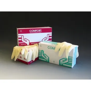 Vyšetřovací rukavice Rukavice latex 100ks - S