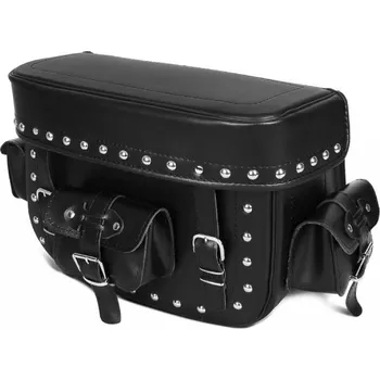 Zavazadlo na motocykl Kožený kufr na motorku TXR TK1D se zámkem