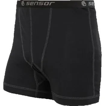 Boxerky boxerky Sensor Double Face, černá - vel. M 116897