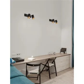 Bodové svítidlo NOVALUCE Bodové svítidlo POGNO černá a zlatý hliník GU10 2x10W IP20 220-240V bez žárovky - NOVA LUCE NV 9111434