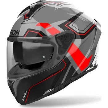 Helma na motorku Přilba SPARK 2 Dart, AIROH (červená lesklá) 2026 (Velikost: S)