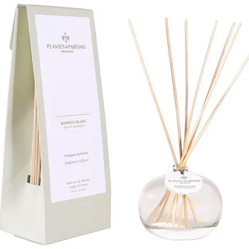 Aroma difuzér Plantes et Parfums de Provence Bambou Blanc Vonný difuzér, 100 ml