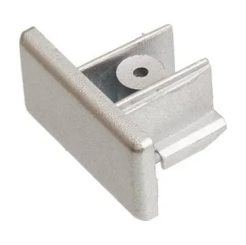 Bodové svítidlo RED - DESIGN RENDL 1F koncová krytka stříbrnošedá 1ks - RED - DESIGN RENDL RED R12292