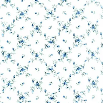 Tapeta Samolepící fólie květy modré s lístky GEKKOFIX 11605