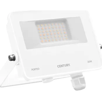Venkovní osvětlení CENTURY LED reflektor PORTEO bílá 20W 3000/4000/6500K IP65 - CENTURY CEN PTOBI-209500
