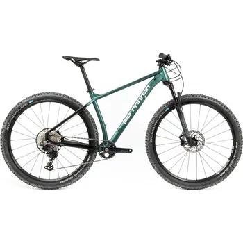 Horské kolo Kolo MTB 29" Lee Cougan Revenge Shimano XT 1x12 , velikost M -19" zeleno-černá matná