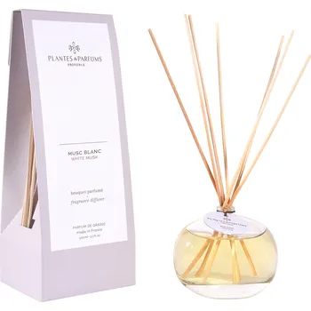 Aroma difuzér Plantes et Parfums de Provence Musc Blanc Vonný difuzér, 100 ml