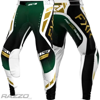 Moto kalhoty MX kalhoty FXR Helium MX Pant Emerald 2025 32