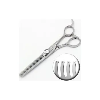 Kadeřnické nůžky Kadeřnické efilační nůžky ES-C-6040A