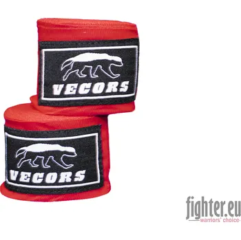 Bandáž na box a MMA Boxerské bandáže Vecors Barva: Červená, Velikost: 5m